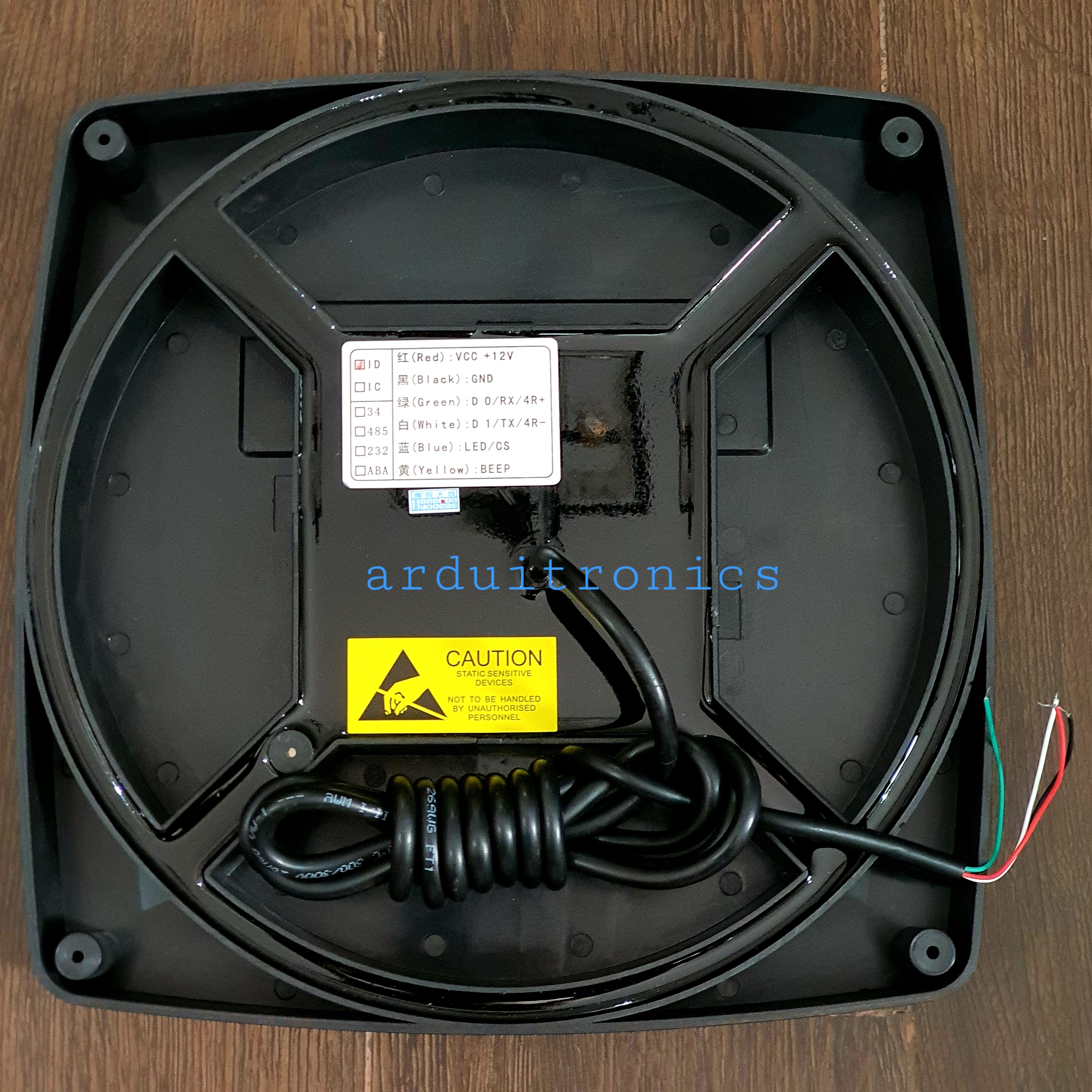 เครื่องอ่านบัตรคีย์การ์ดระยะไกล 125kHz ID ระยะอ่าน 70-100cm สำหรับ Arduino พร้อมเสียงและไฟสถานะ