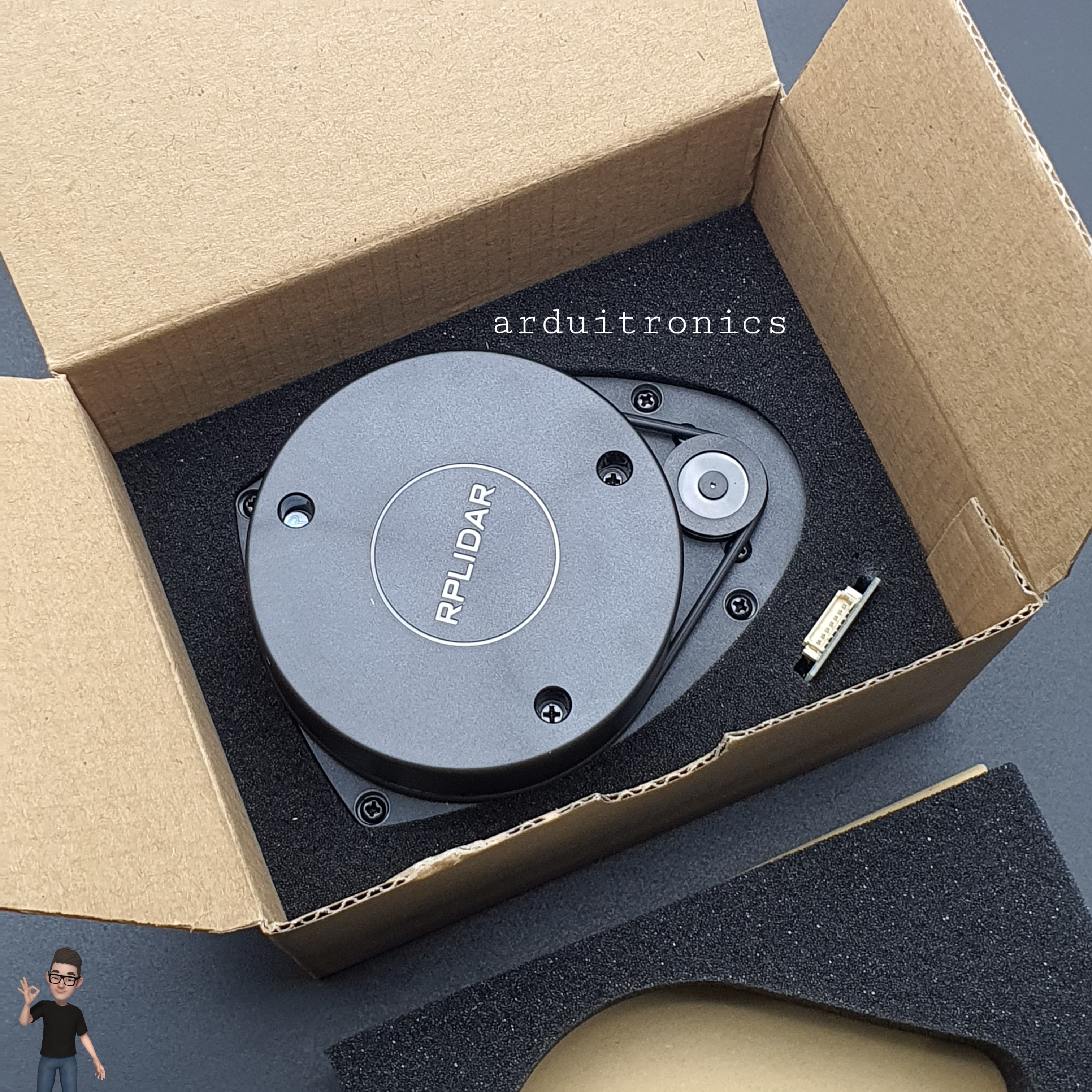 RPLIDAR A1M8-R6 - 360 Degree Laser Scanner Development Kit (ROS Supported)