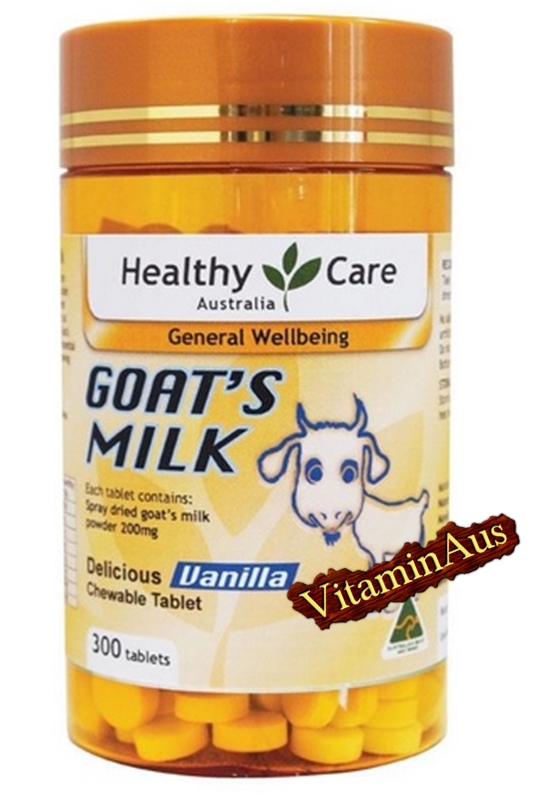 Goat Milk Vanilla Flavour Chewable 300 Tablets