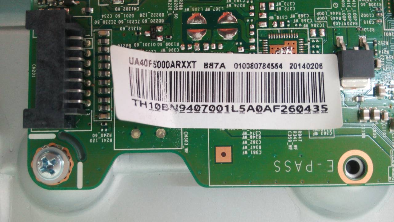 IC MEM SAMSUNG : UA40F5000AR