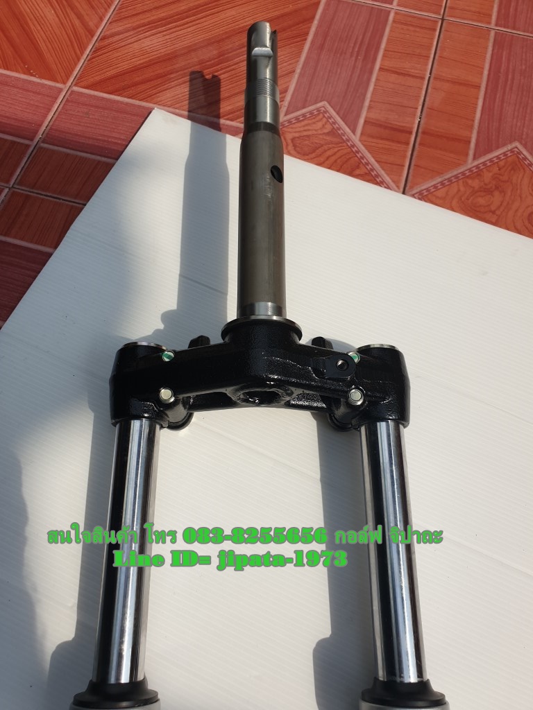 (Spark 135) ชุดแผงคอพร้อมโช้คอัพหน้า Yamaha Spark 135,Spark 135 i แท้