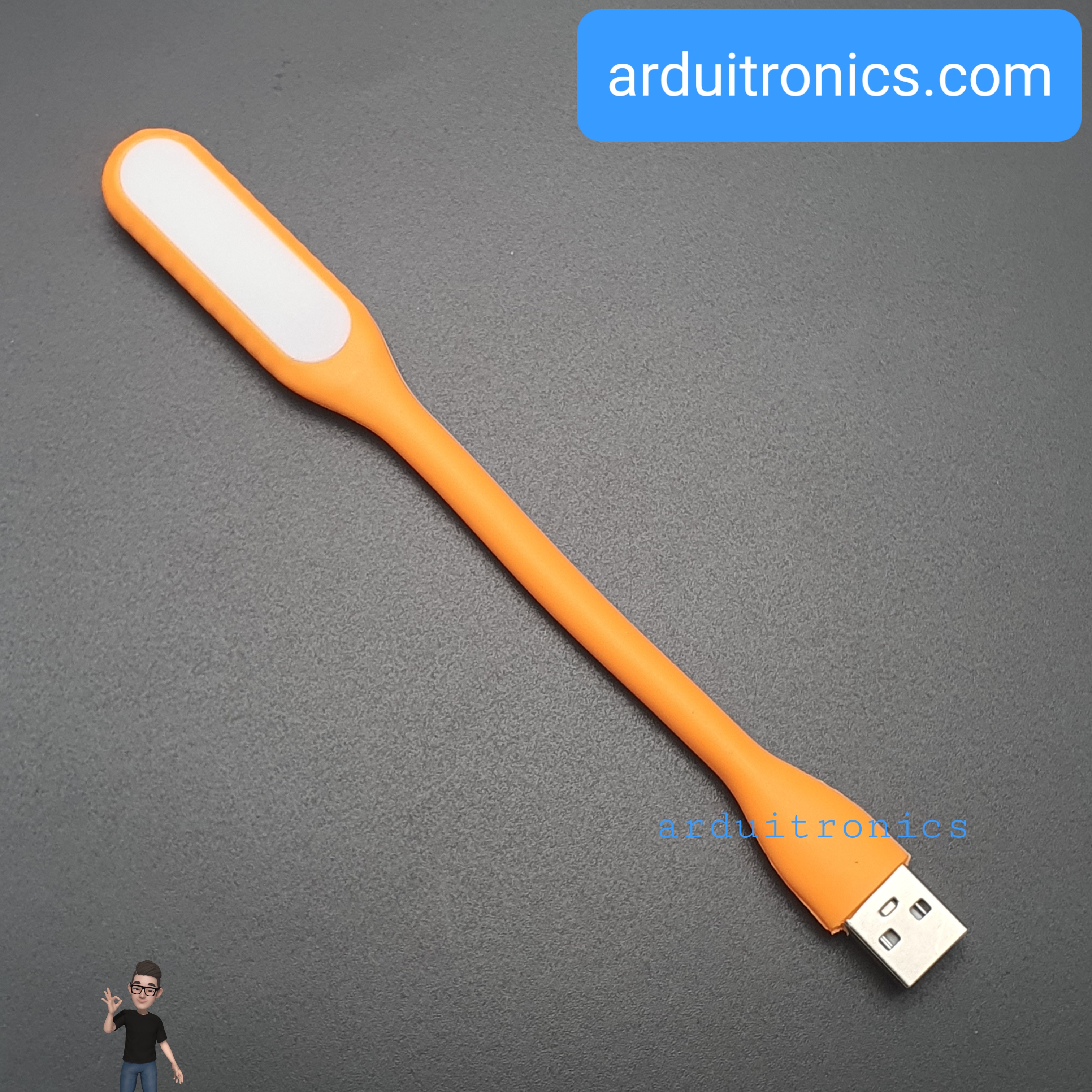 ไฟ USB LED usb night light LED table lamp soft light eye light LED ไฟฉายคละสี หัวต่อ USB แสงสีขาว จำนวน 1 ชิ้น