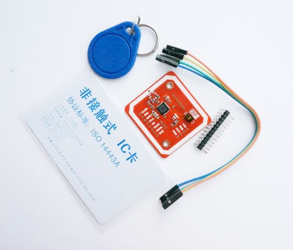 RFID / NFC Module Kit (PN532) พร้อมแท็ก 2 ชิ้น (Card & พวงกุญแจ)