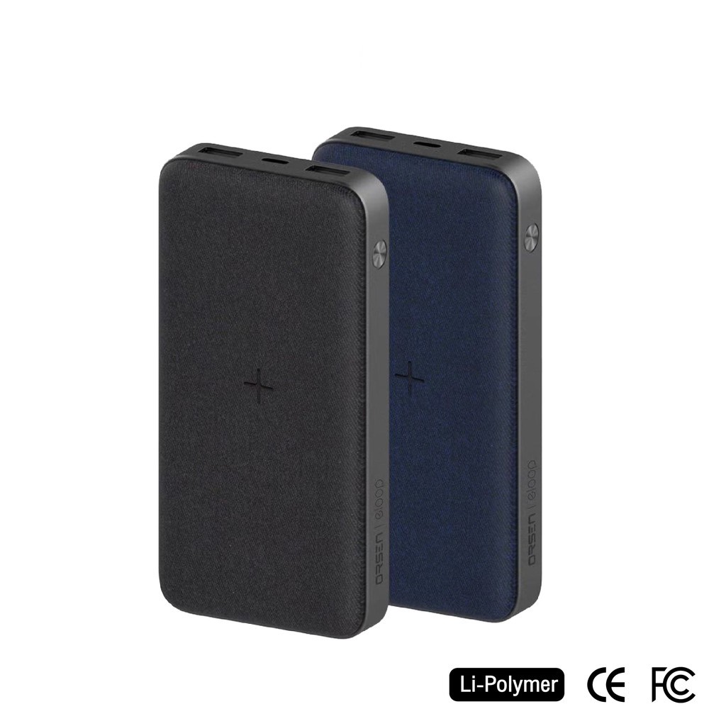 ELOOP EW40 Wireless quick charge Power Bank แบตสำรอง 20000mAh ราคา 775 บาท ปกติ 1,470 บาท