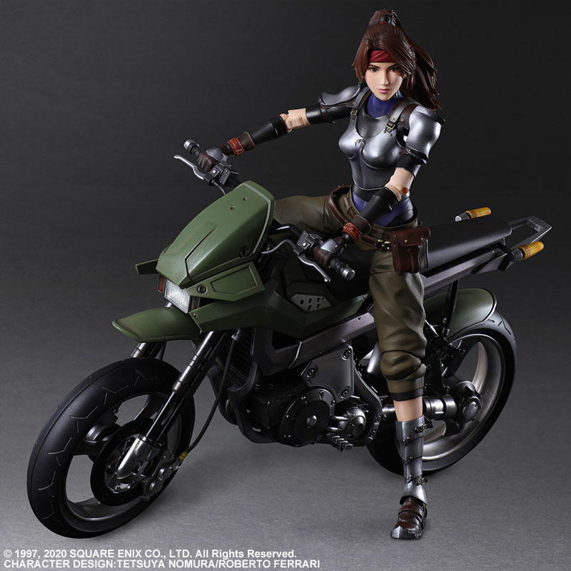 "Pre-Order" Play Arts Kai Jessie & Bike Set