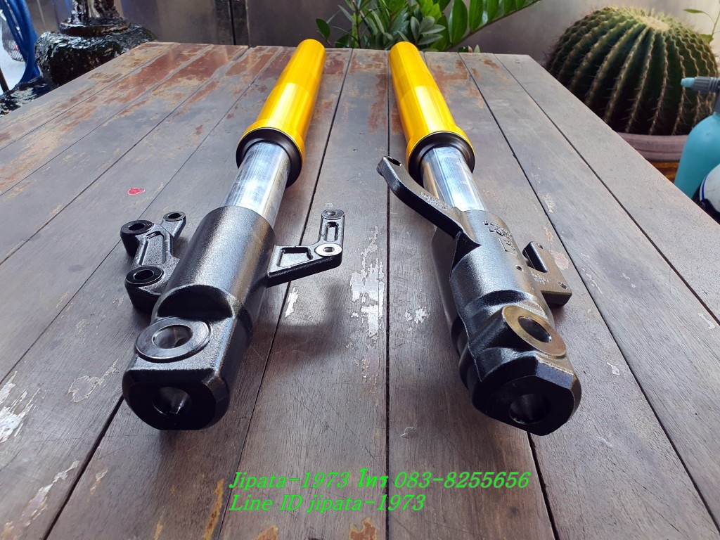 (Mslaz) ชุดโช้คอัพหน้า Yamaha Mslaz แท้ (ขายเป็นคู่)