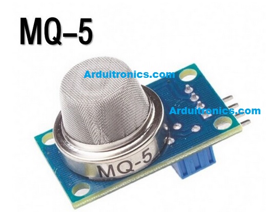 MQ-5 Gas Sensor Module (LPG, Natural Gas, City Gas, Methane, Butane, Propane) MQ-05