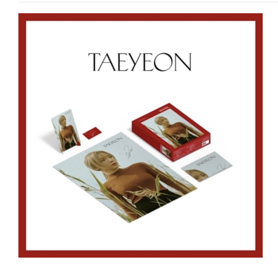 TAEYEON - Puzzle Package Limited Edition