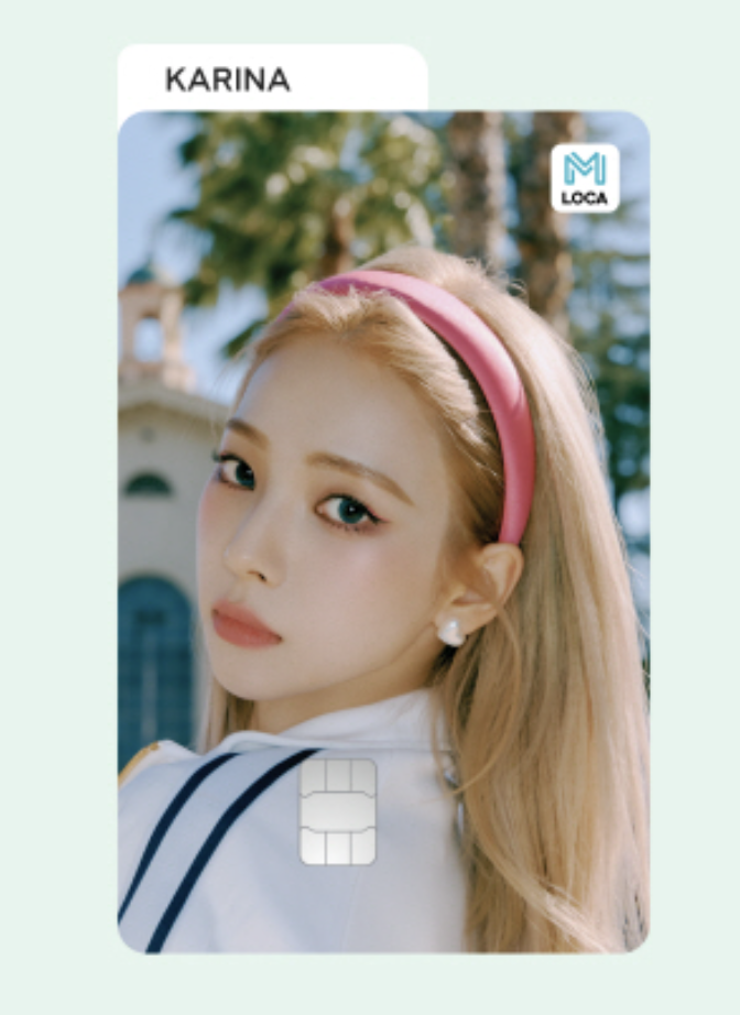 aespa -aespa Locamobility Card - MY WORLD แบบ Karina