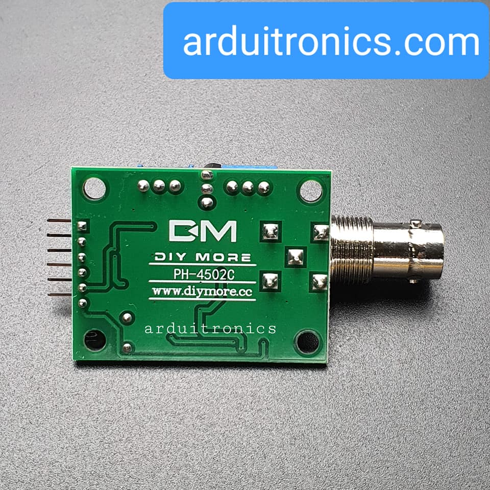 บอร์ด PH-4502C สำหรับ PH Electrode / PH Sensor Probe (หัวต่อ BNC)