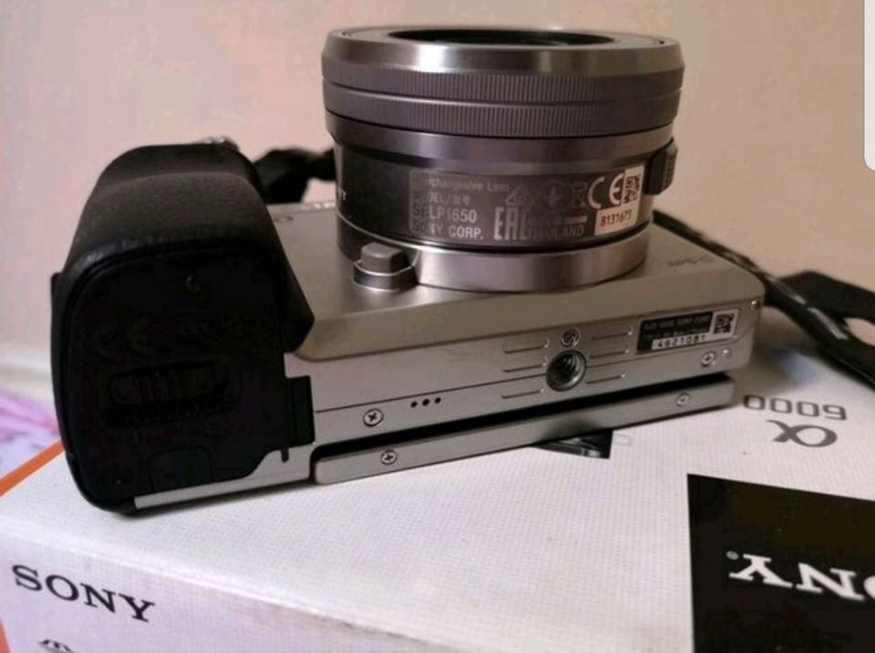 เช่ากล้องSonya6000+เลนส์ 16-50mm E3.5-5.6/PZ OSS