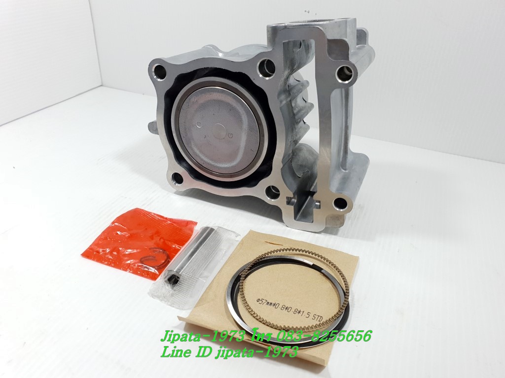 (Mslaz) ชุดเสื้อสูบพร้อมชุดลูกสูบแหวนครบชุด Yamaha Exciter,Mslaz,R15 ตัวแรก งานเกรดเอ