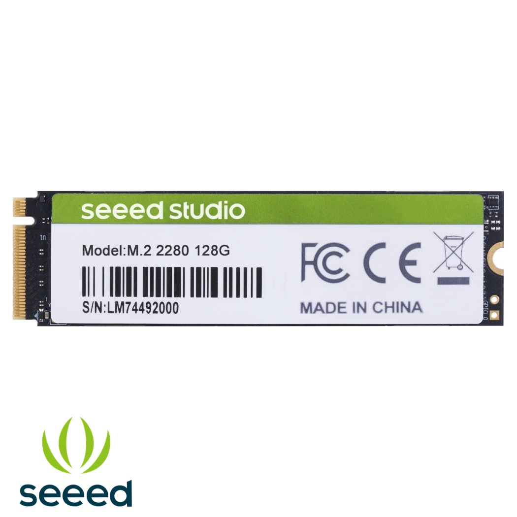 128GB NVMe M.2 PCle Gen3x4 2280 Internal SSD (แท้จาก seeedstudio สำหรับ reComputer)