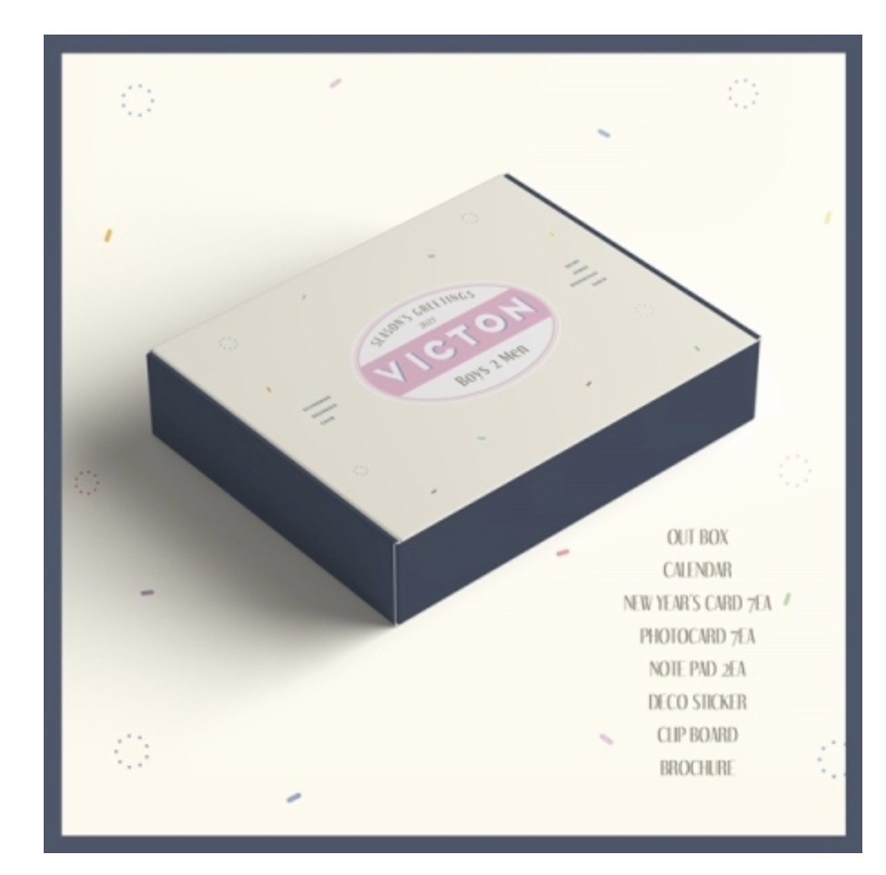 VICTON - 2021 VICTON SEASON’S GREETINGS - Boys 2 Men