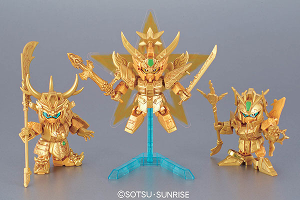 BB Senshi Sangokuden 010 Shin Sangokuden Sanmai Ittai Set