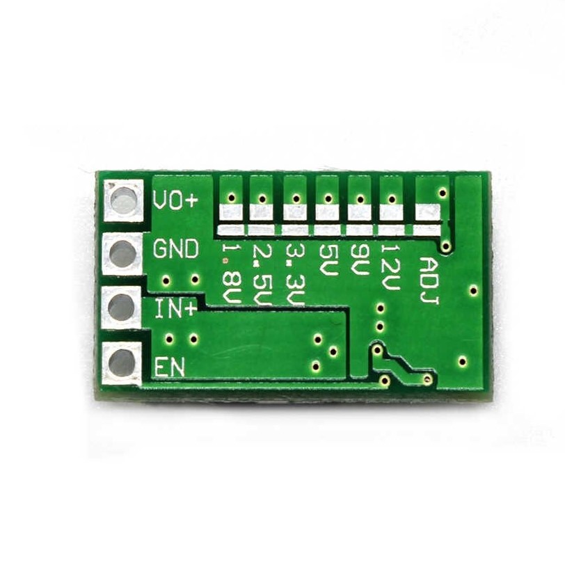 โมดูลสเต็ปดาวน์ขนาดเล็ก Mini DC-DC (12-24V to 5V 3A) Step Down Module Voltage Buck Converter Adjustable 97.5% 1.8V 2.5V 3.3V 5V 9V 12V