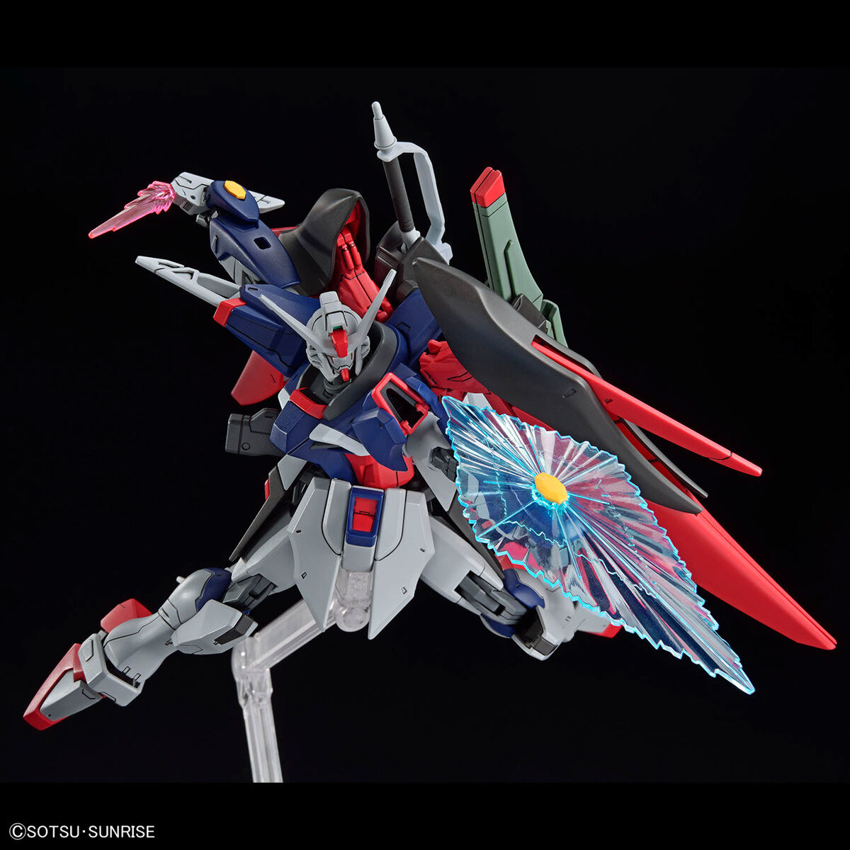 HGCE 1/144 Destiny Gundam Spec II & Zeus Silhouette