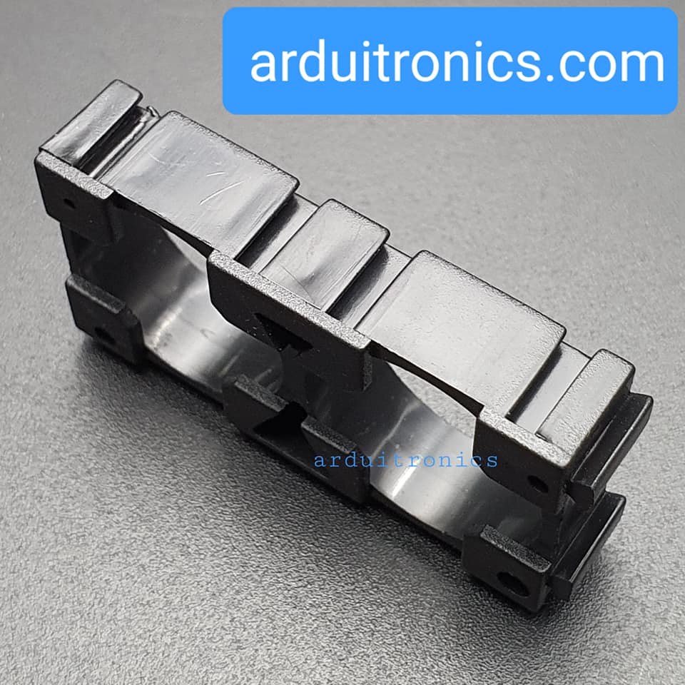 Battery Fixed Bracket กรอบยึดถ่าน18650 รางถ่านแบบอิสระ ใส่ถ่านได้ 2 ก้อน จำนวน 1 ชิ้น