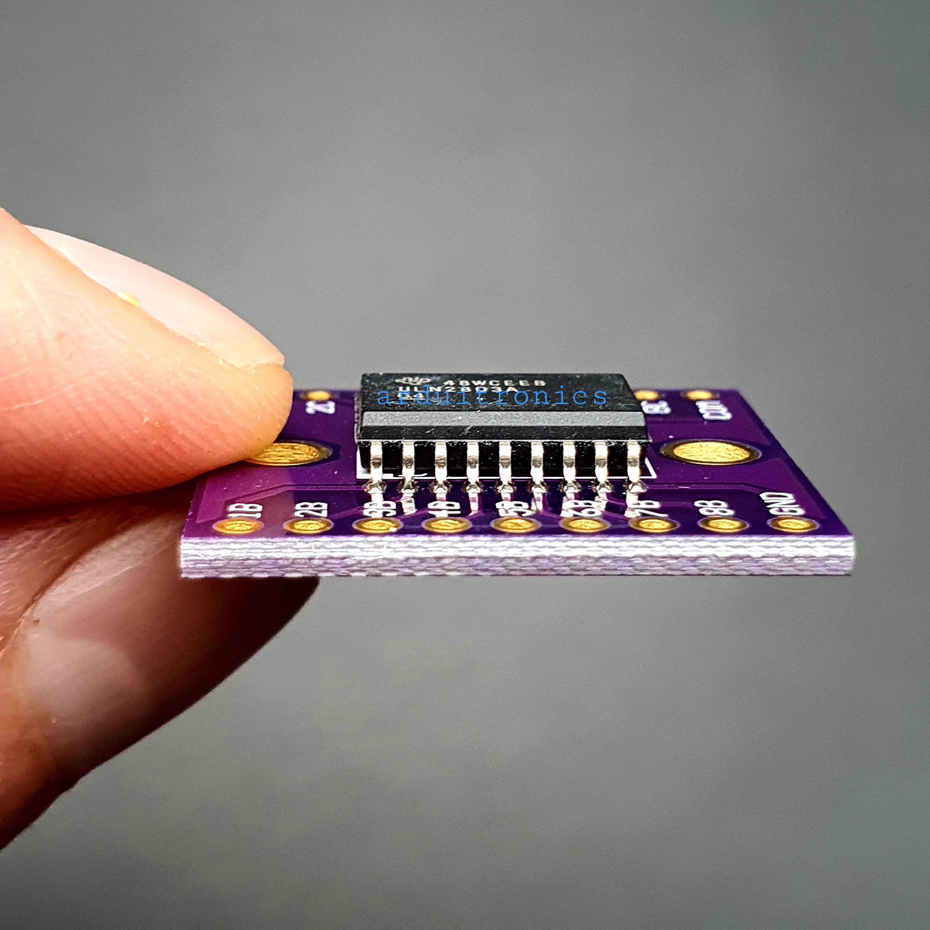 โมดูล ULN2803A Darlington Transistor Arrays Driver Breakout Board ขับโหลด 8 ช่อง สูงสุดช่องละ 500mA
