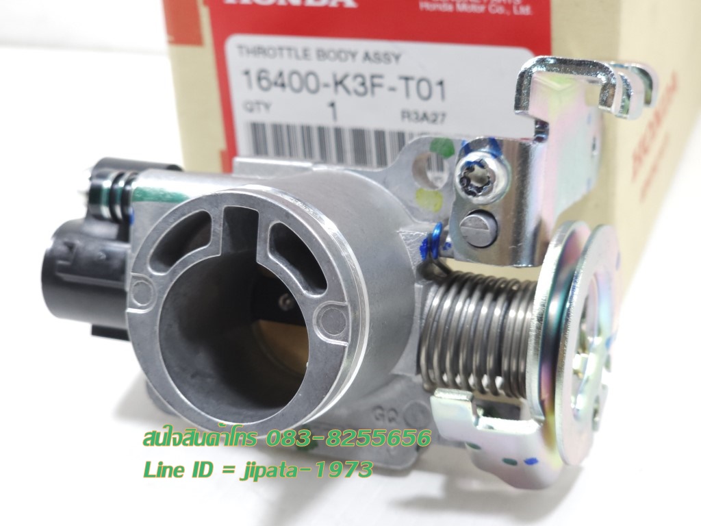 (Wave 125 i) ชุดเรือนลิ้นเร่ง Honda Wave 125 i LED ปี 2023 (2 สาย)(Y5CA) แท้