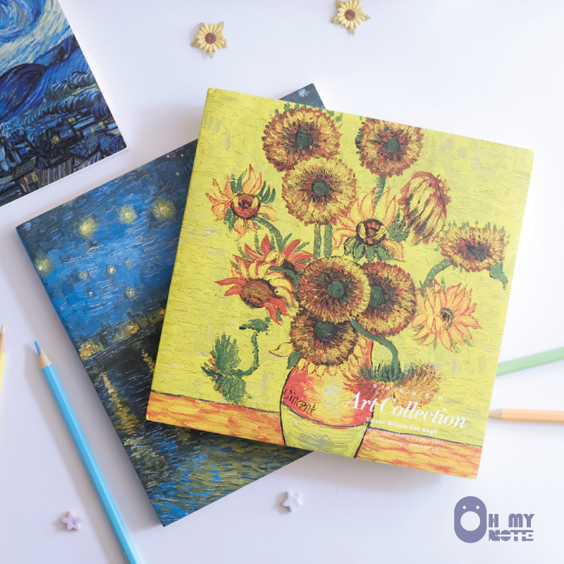 Ohmynote สมุดวาดรูปหรือสมุด Sketch ไม่มีเส้น กระดาษหนา 120 แกรม