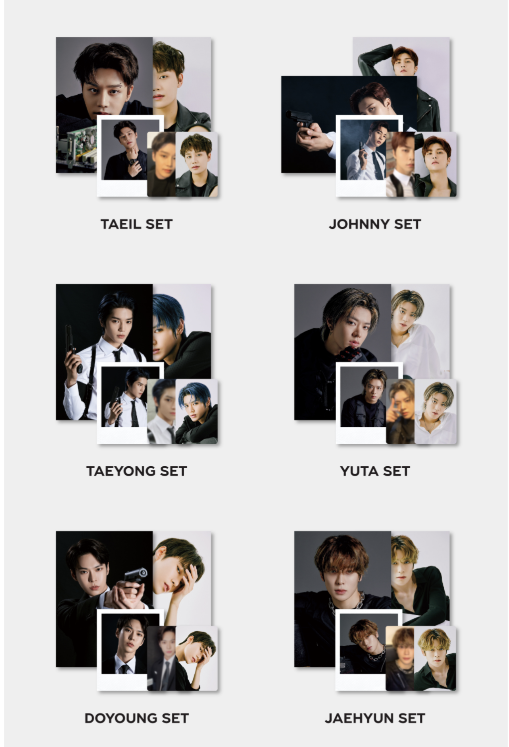 NCT 127 - 2021 SM ARTIST SEASON'S GREETINGS PHOTO PACK ระบุแบบ