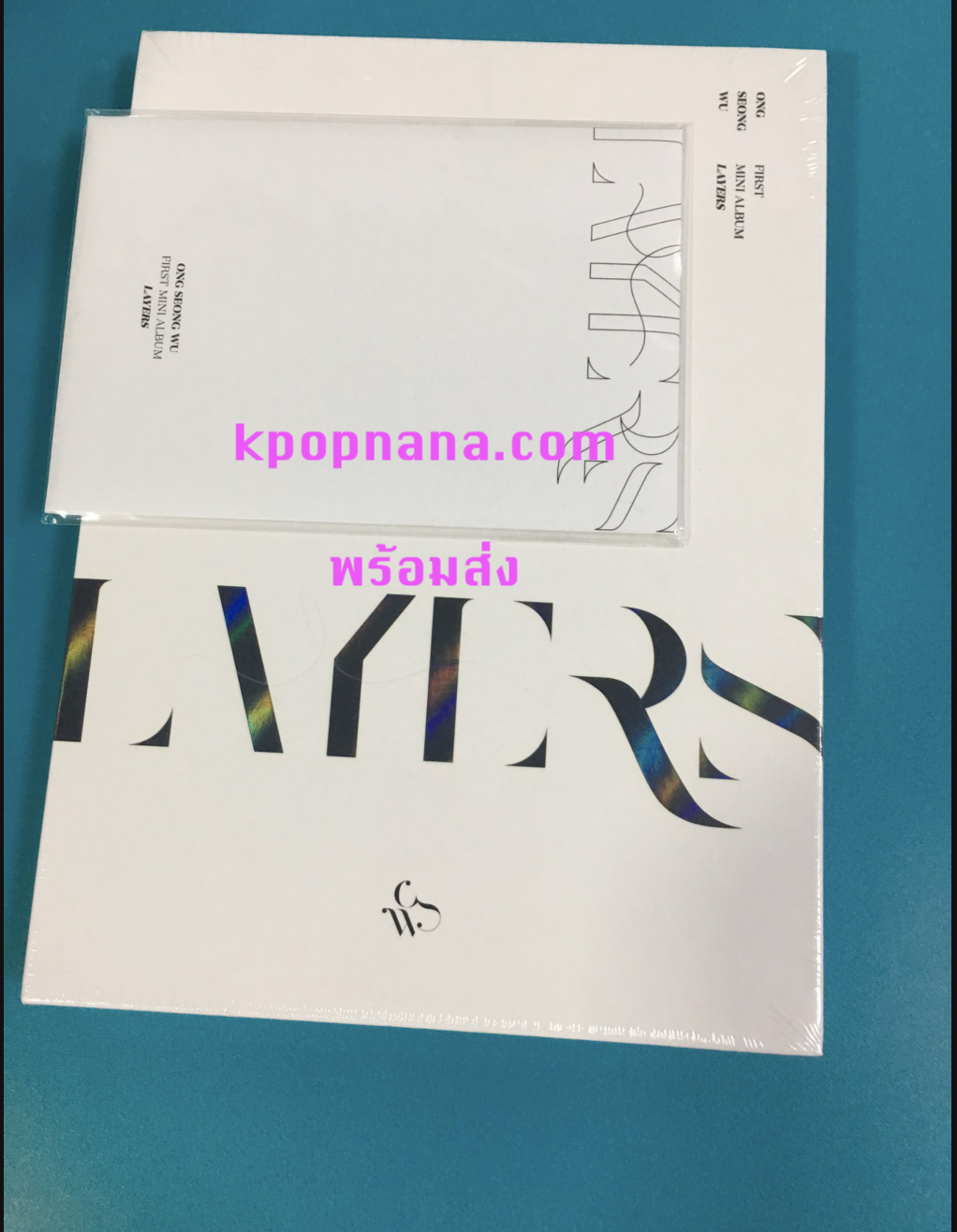 Ong Seong Wu - Mini Album Vol.1 [LAYERS] หน้าปก WHITE Ver. + โปสเตอร์ พร้อมกระบอกโปสเตอร์ พร้อมส่ง