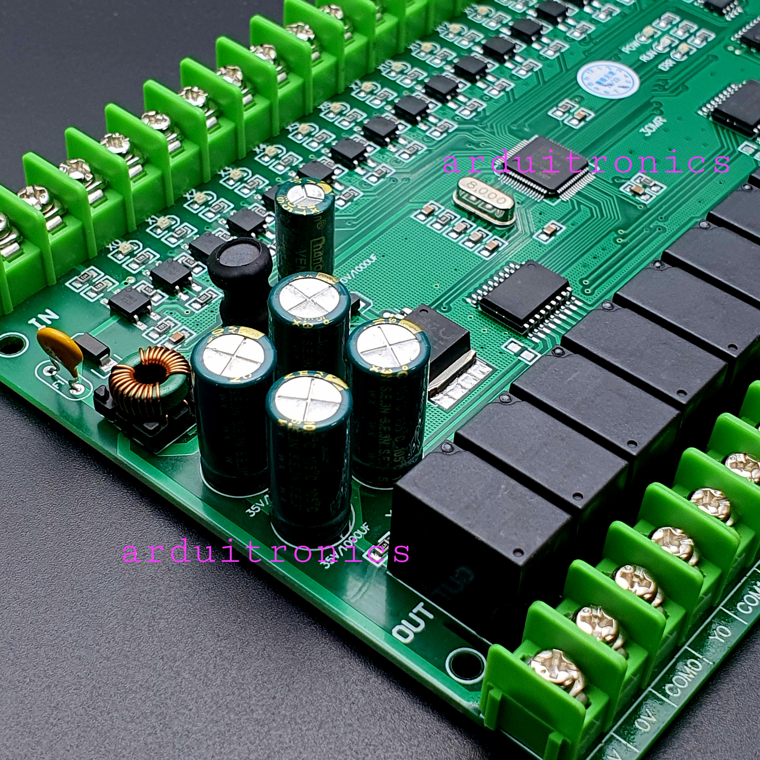PLC (FX1N-30MR) Green PCB