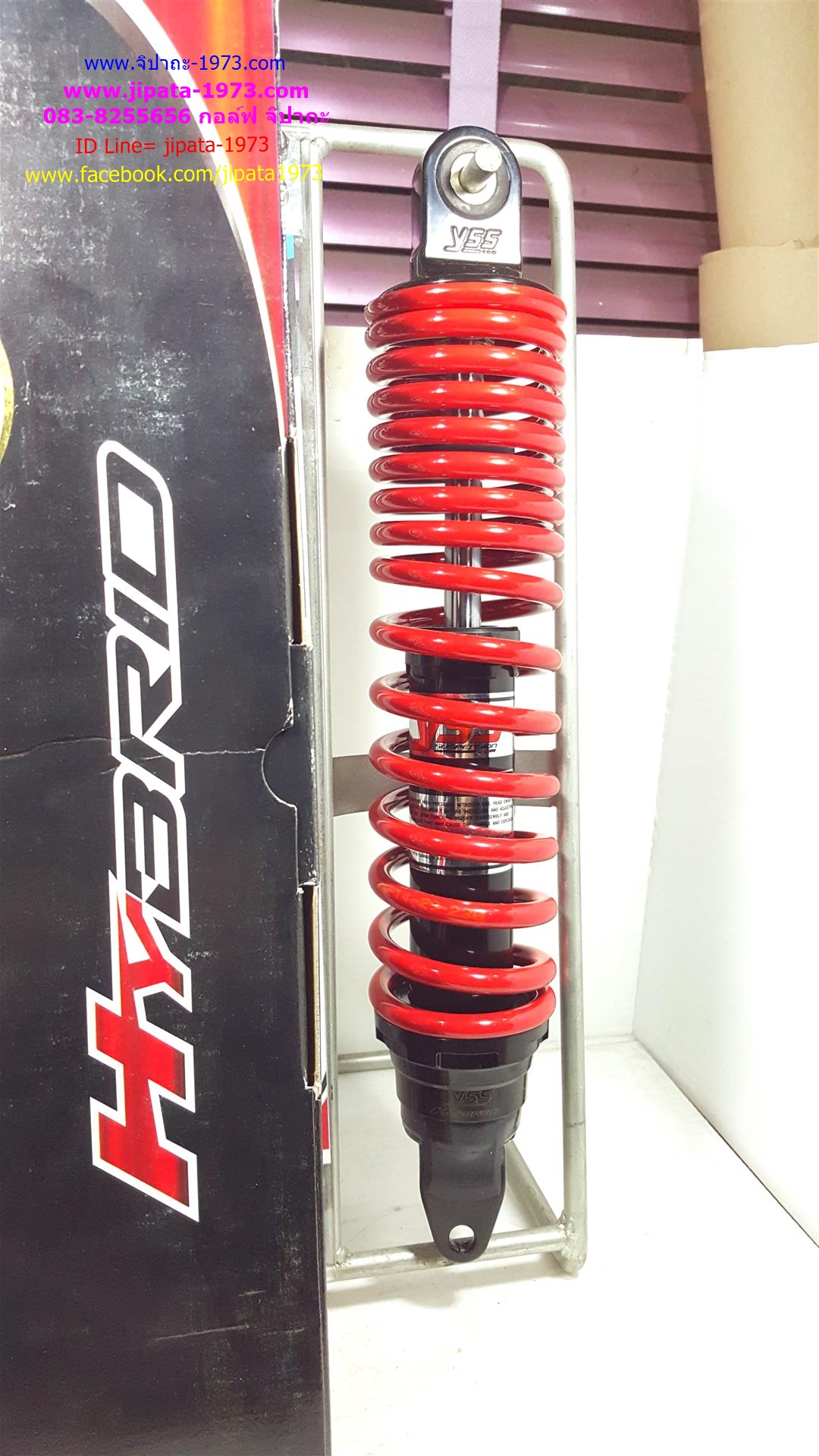 (TTX) โช้คอัพหลังเดี่ยว YSS รุ่น DTG (ไฮบริด) สำหรับ Yamaha TTX