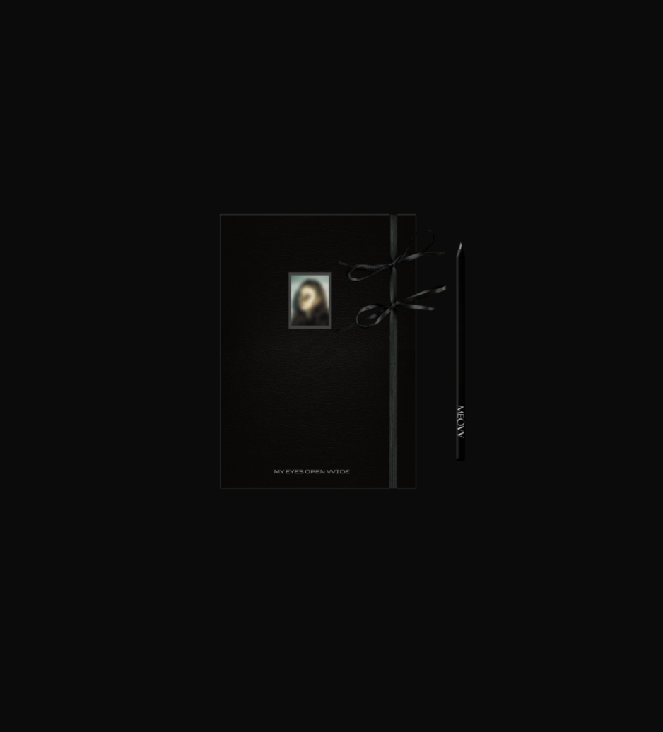 MEOVV - 1st EP OFFICIAL MERCH. -DIARY SET