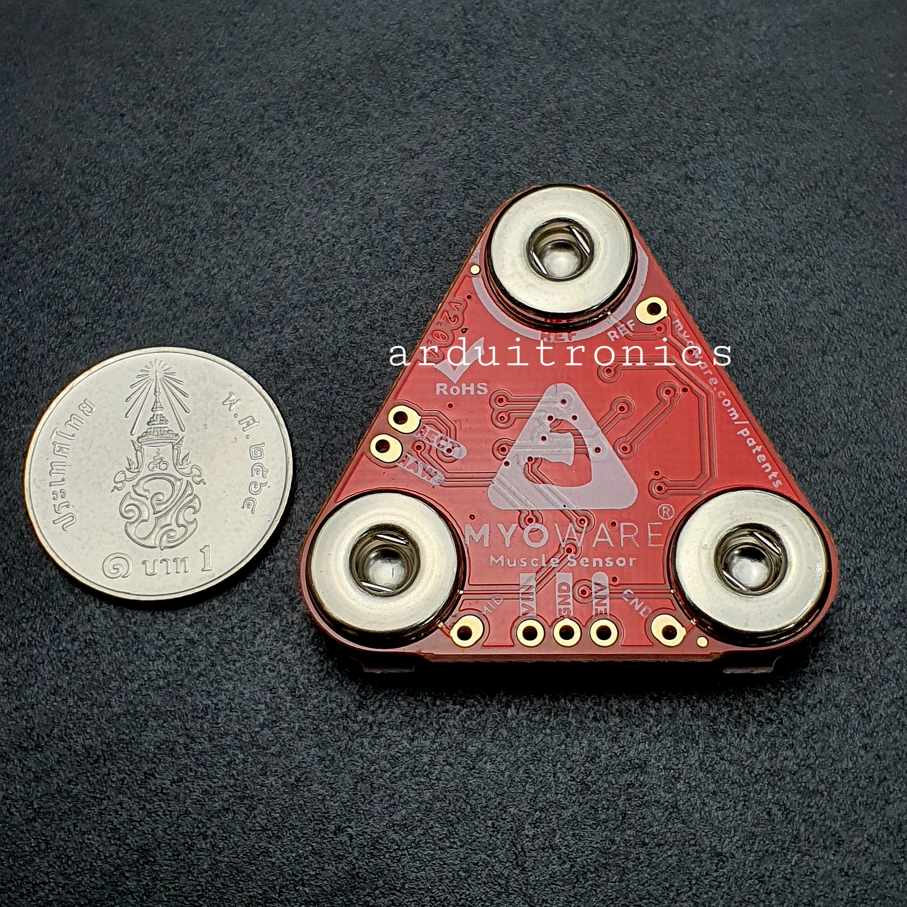 MyoWare 2.0 Muscle Sensor (แท้ Sparkfun, USA) เซ็นเซอร์ตรวจจับกล้ามเนื้อ