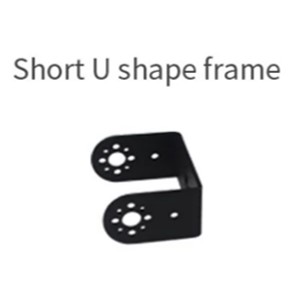 Double-shaft Servo Frame/Bracket: Short U Shape Frame (แท้ Hiwonder)