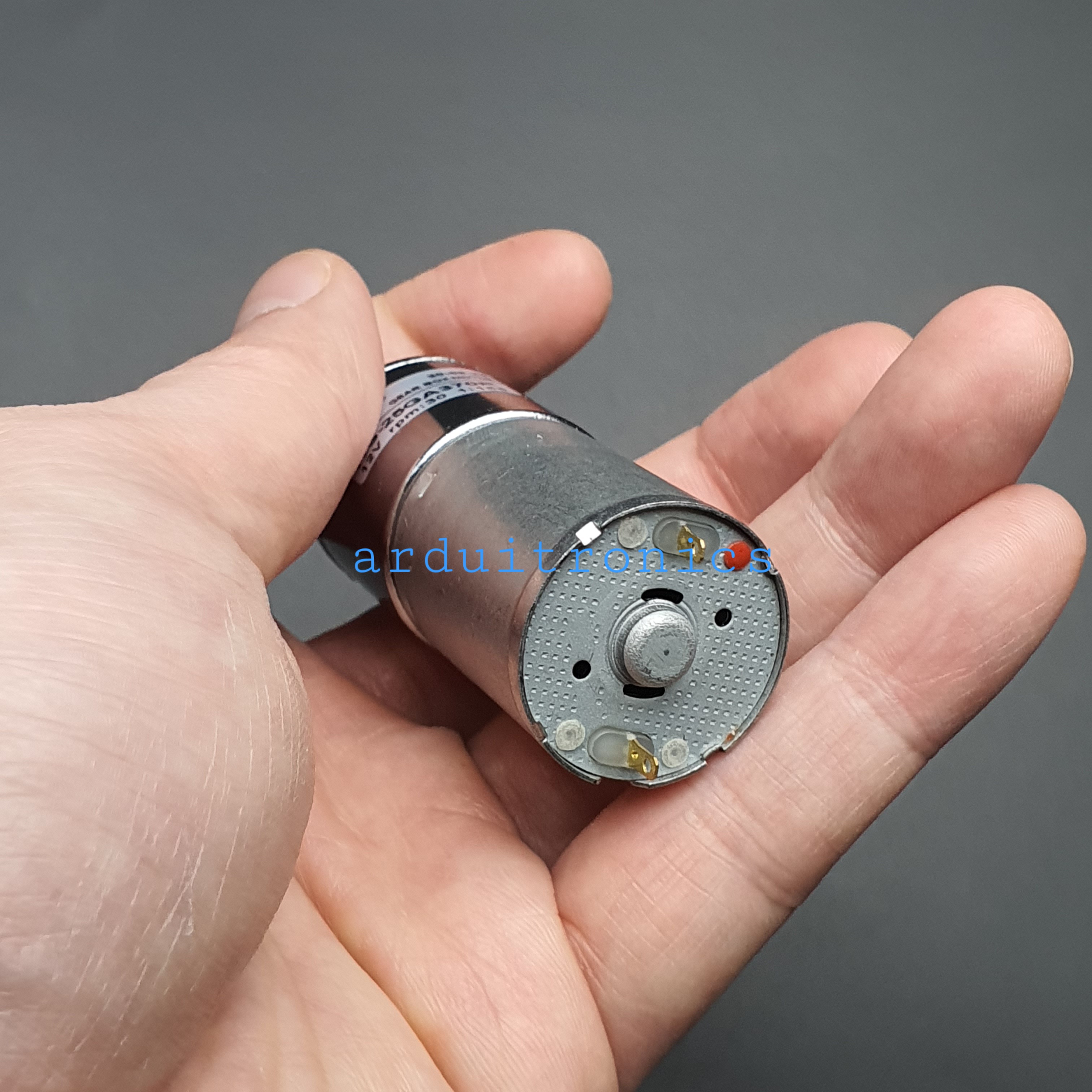 DC Motor Model 25GA370R มอเตอร์เกียร์ แกนกลาง รุ่น25 DC 12V:30RPM 25GA370R-12V-30