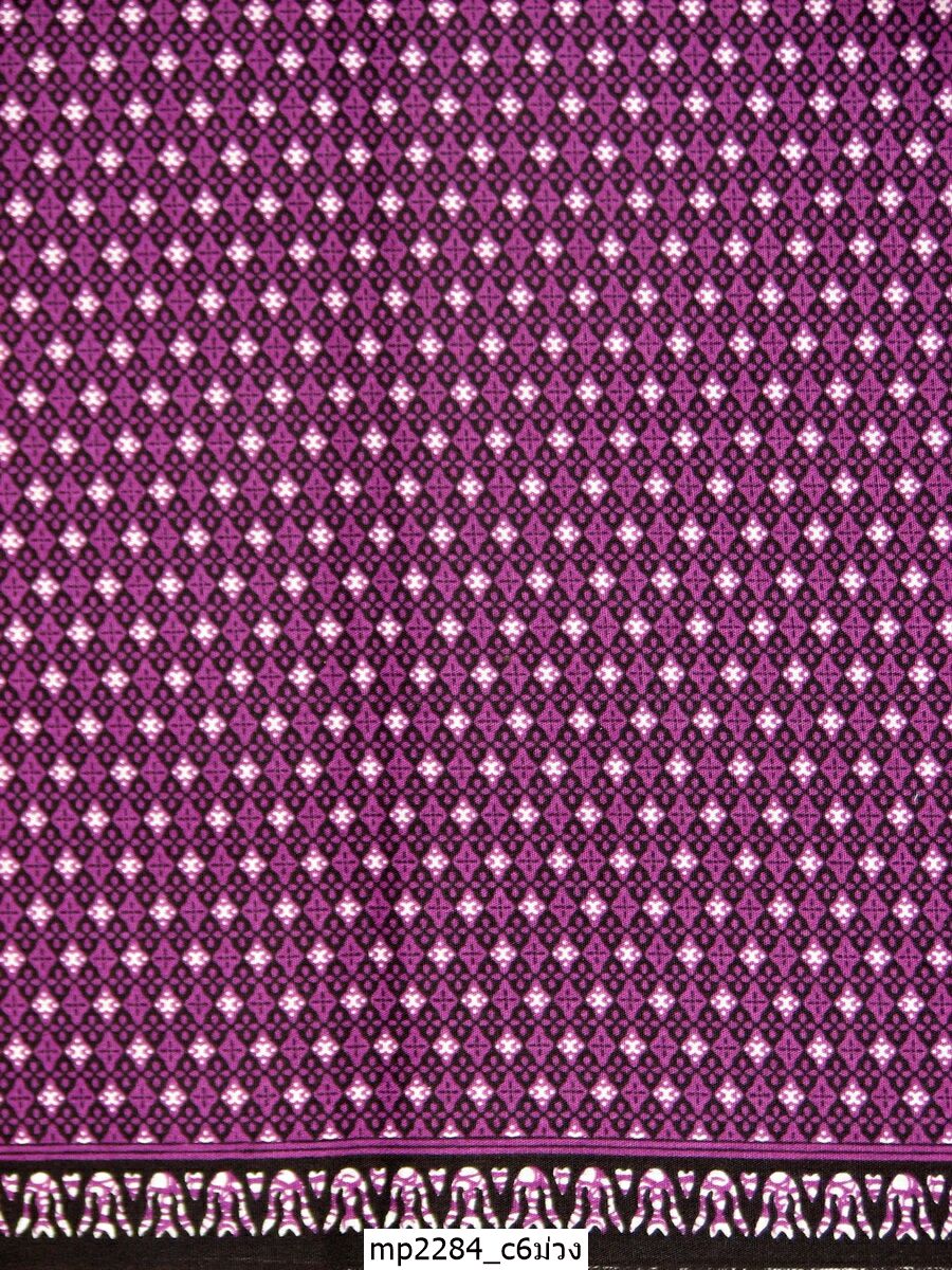 [D-MP2284] ผ้าถุงแม่พลอย 1.8เมตร เย็บพร้อมนุ่ง คอตต้อน 100%