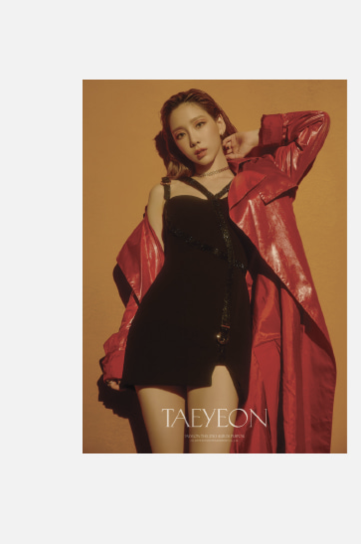 TAEYEON - ของสะสม PURPOSE - A4 Photo แบบ A