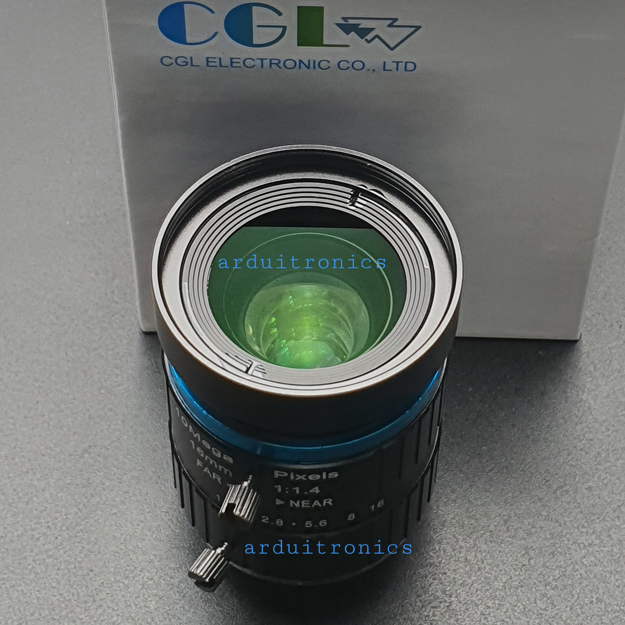 16mm Telephoto Lens for Raspberry Pi High Quality Camera with C-Mount (seeedstudio)