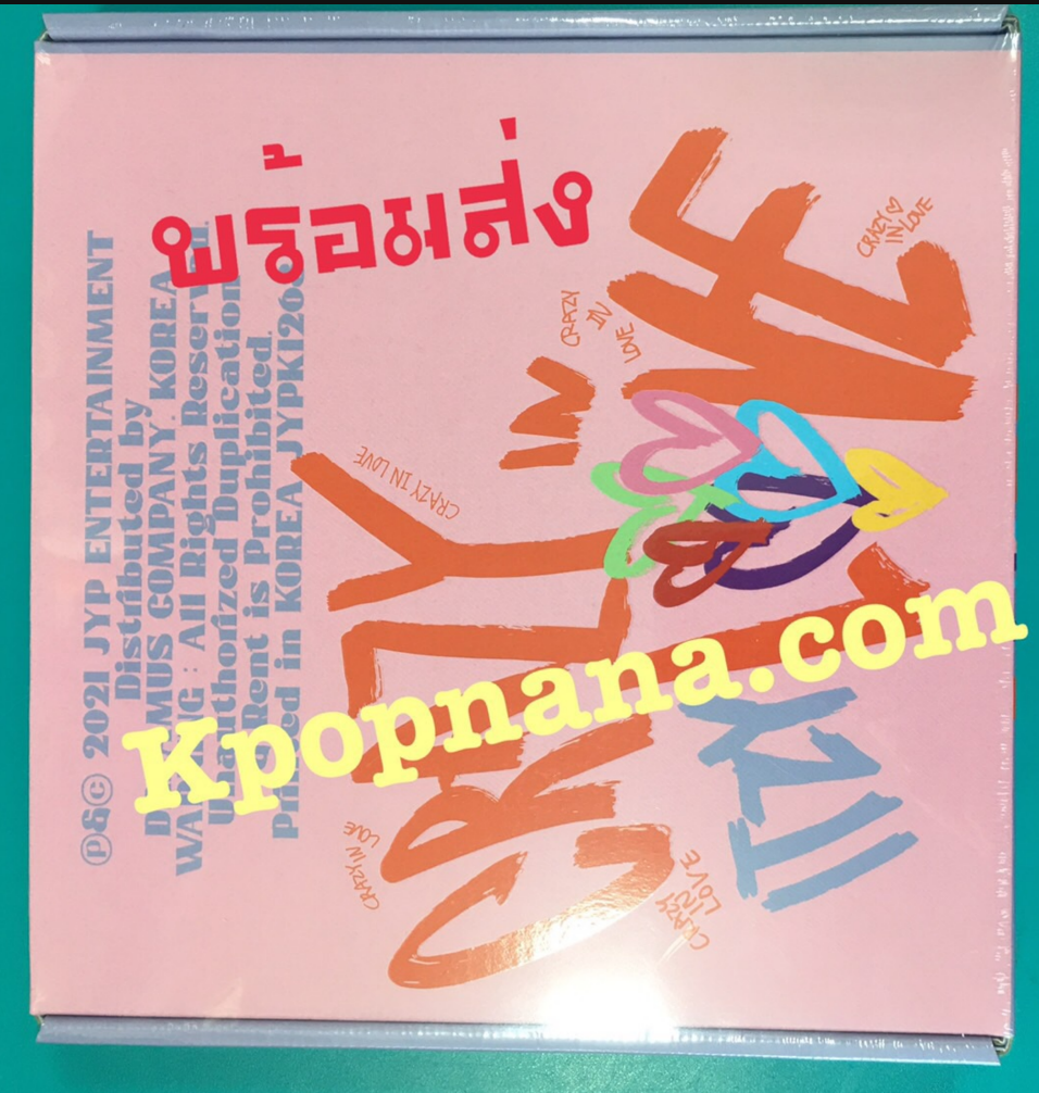 ITZY - The 1st Album [CRAZY IN LOVE] - หน้าปกรวม พร้อมส่ง