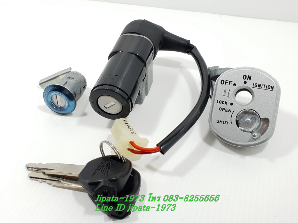 (Wave 125X) ชุดสวิทช์กุญแจชุดใหญ่ Honda Wave 125 X แท้