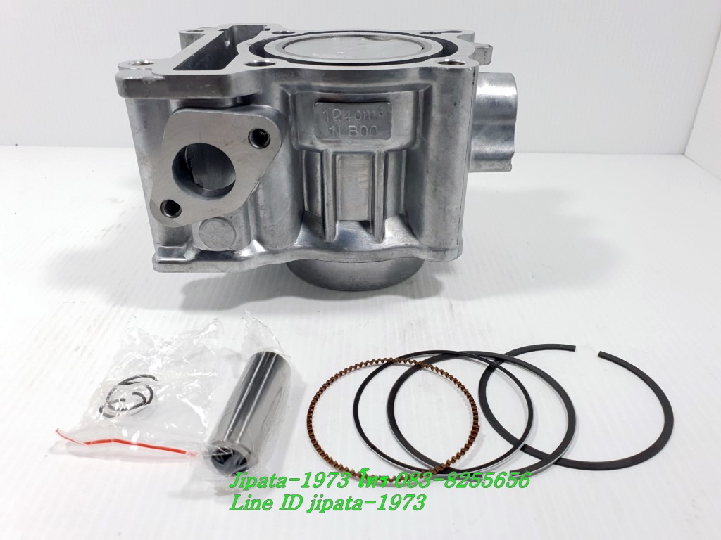 (Mio 125 i) ชุดเสื้อสูบพร้อมชุดลูกสูบแหวนครบชุด Yamaha Mio 125 i (52.4 มม.) งานเกรดเอ