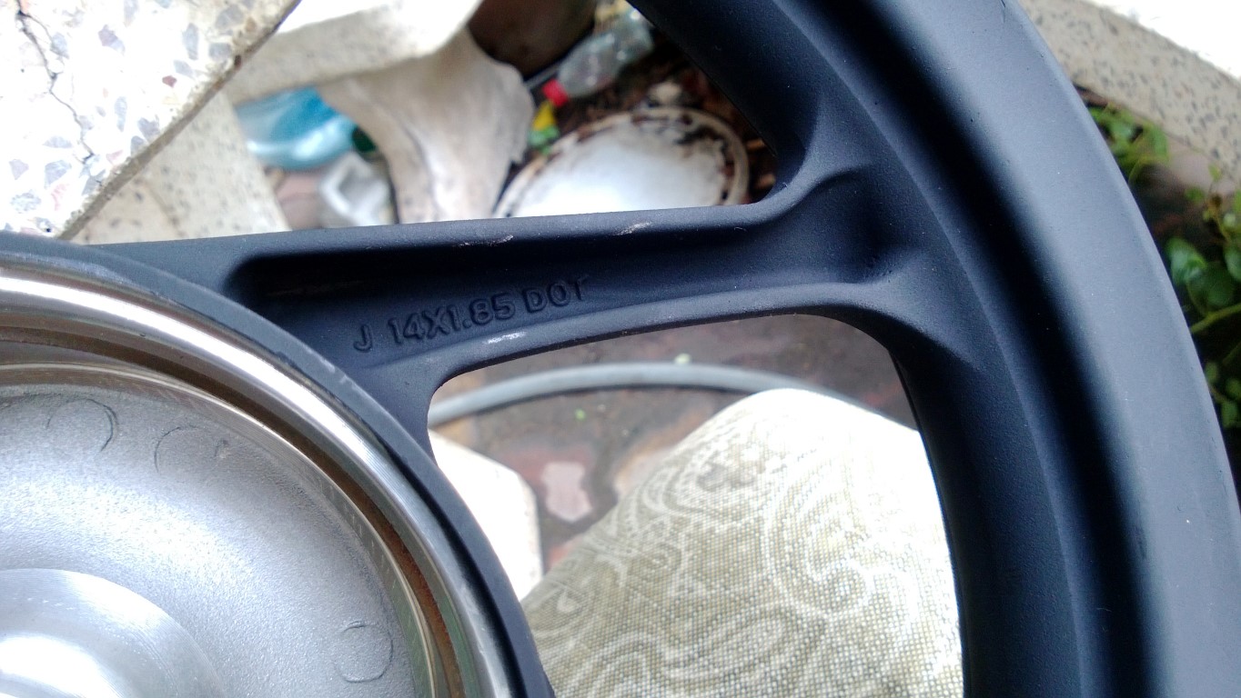 วงล้อแม็ก หลัง Honda click 125 i