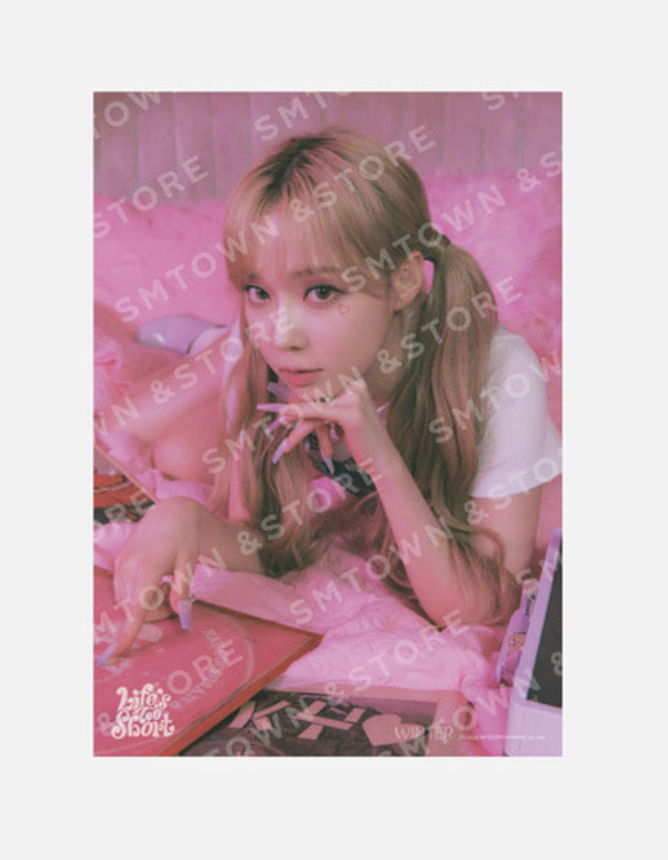 aespa - ของสะสม aespa Life's Too Short MD - A4 Photo - winter