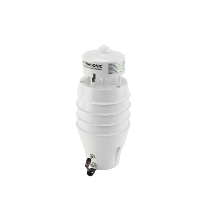 Ultrasonic 9-in-1 RS485 Weather Sensor for Arduino (Wind Speed, Wind Direction, Temp, Humidity, Pressure, Light, Noise, PM2.5, PM10) - DFRobot