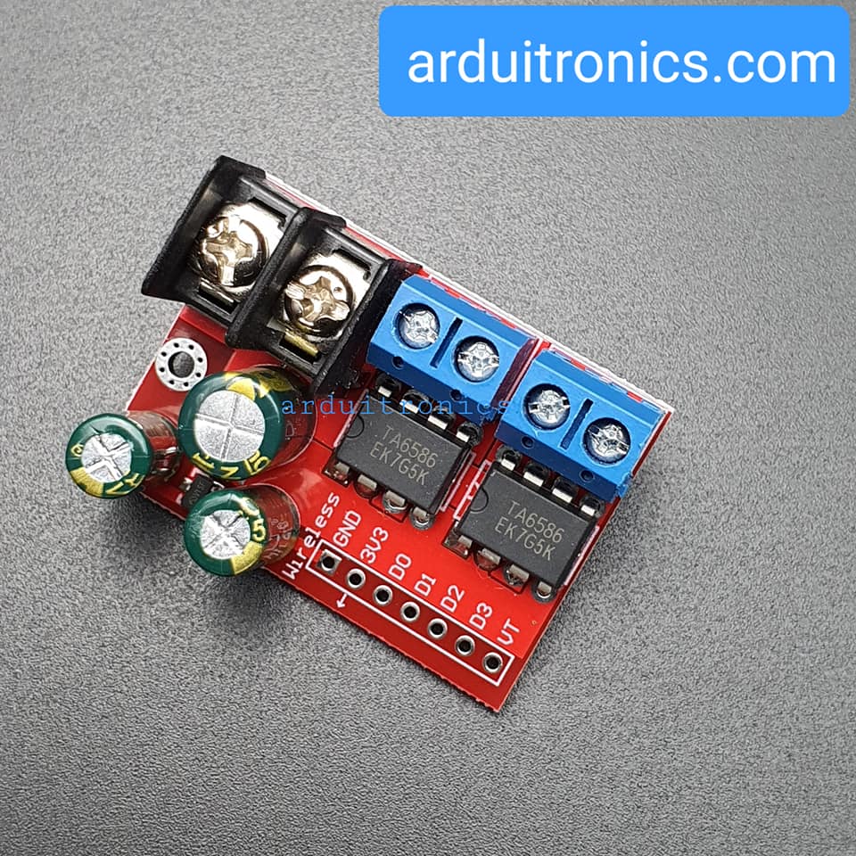Motor Driver PWM dual DC motor 5A super L298N โมดูลขับมอเตอร์แบบ PWM 3-14V 5A