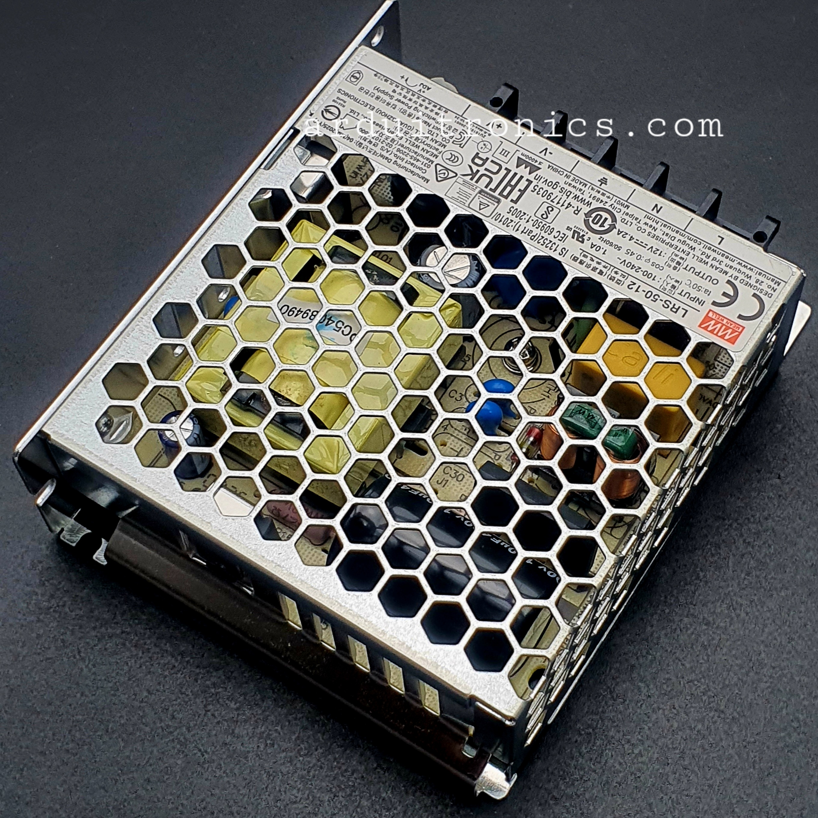 Switching Power Supply 12V 4.2A 50W (MEAN WELL LRS-50-12)