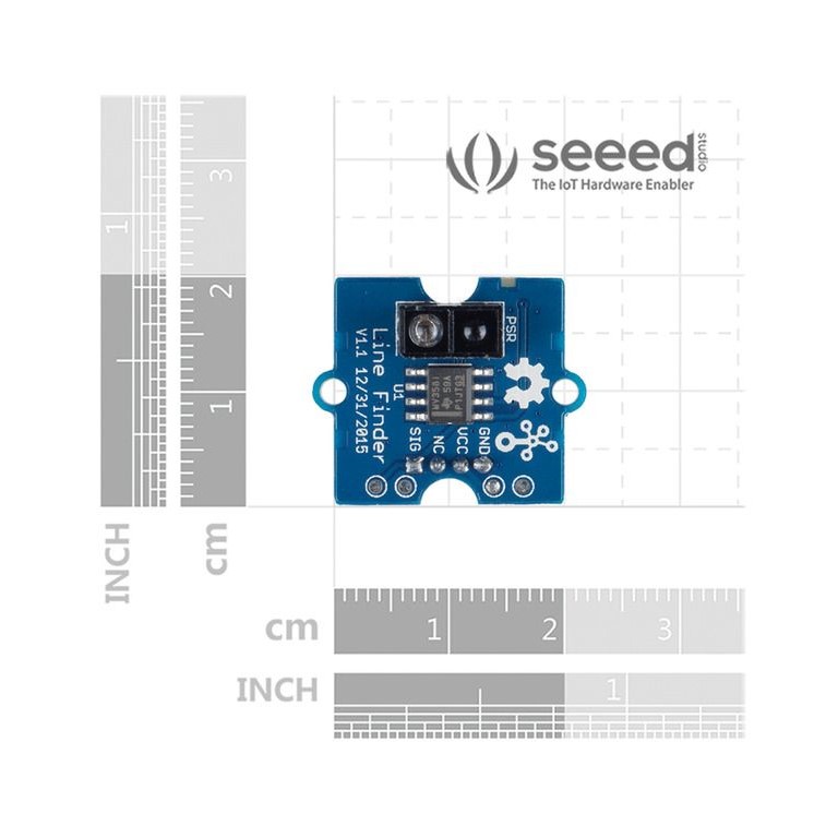 Grove - Line Finder + Grove Cable (ของแท้จาก SeeedStudio)