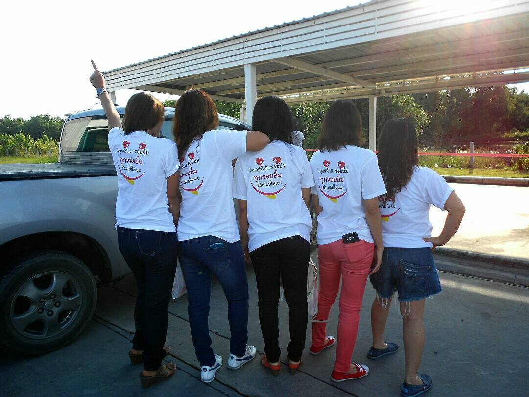 เสื้อกลุ่ม เสื้อทีม ออกแบบฟรี ไม่จำกัดสี