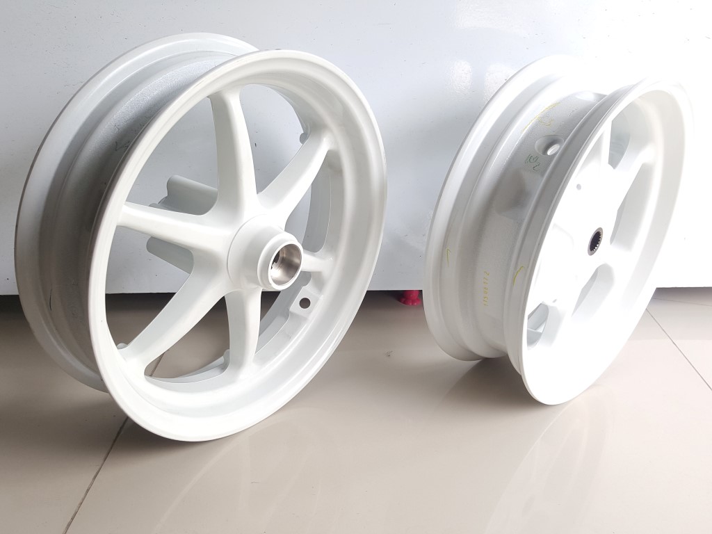 (Yamaha) ชุดล้อแม็ก Yamaha QBIX แท้