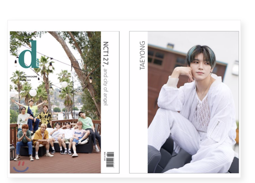 D-icon 디아이콘 vol.05 NCT127 - NCT127, and city of angel : 2019 - แบบ Taeyong