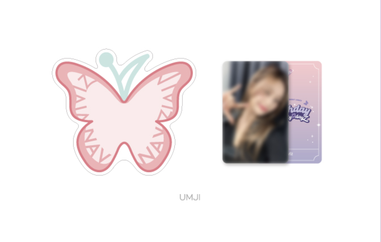 VIVIZ - VIVIZ 1ST DEBUT ANNIV [Virthday Party dayZ] OFFICIAL MD_GRIPTOK แบบ Umji -ส่งเครืองบิน