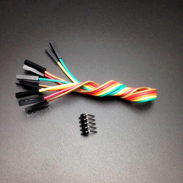 Red LED Matrix Driver MAX7219 IC Driver Module + LED Dot Matrix 8x8 ขนาด 32mm x 32mm 4 ชุด พร้อมสายไฟ